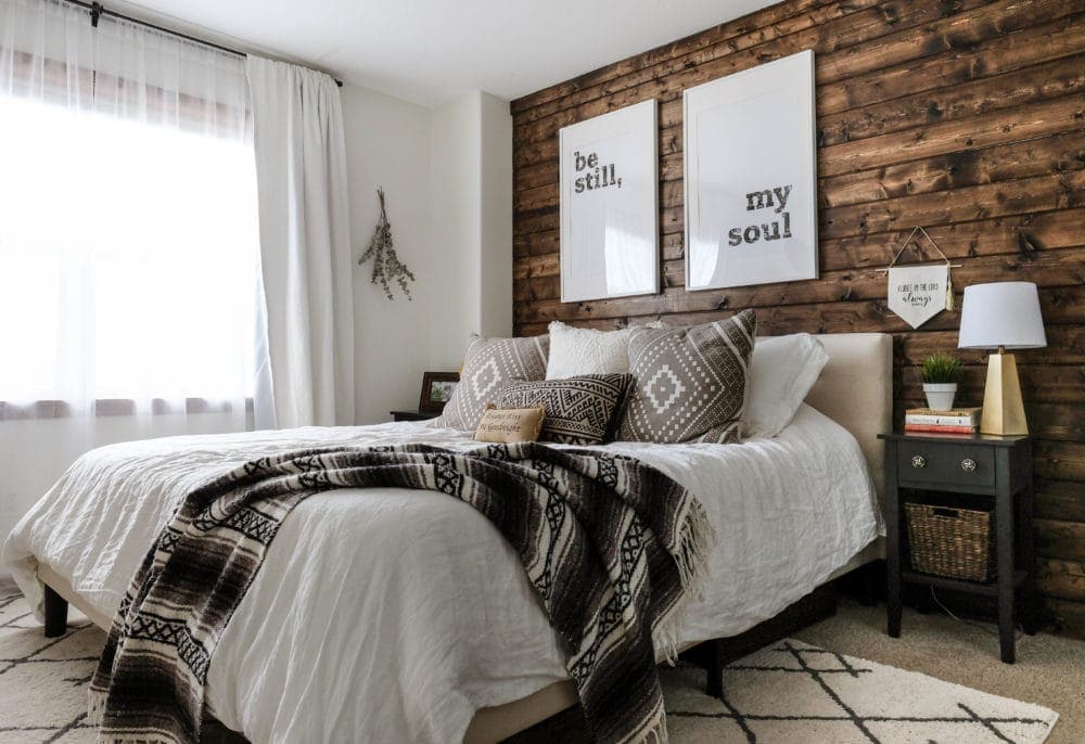 How To Build A Wood Plank Accent Wall Easy Diy Tutorial