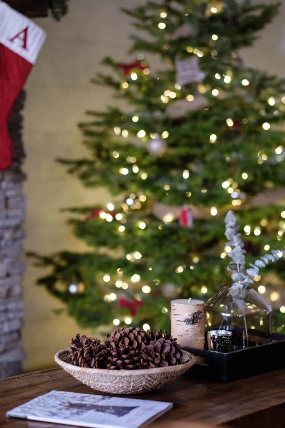 Glowing Cozy Christmas House Tour | Joyfully Growing Blog