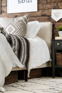 Modern Rustic Bedroom Reveal + Tips On Blending Two Styles