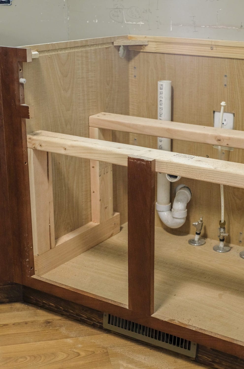 Diy Farmhouse Sink Installation Easy Step By Step Tutorial