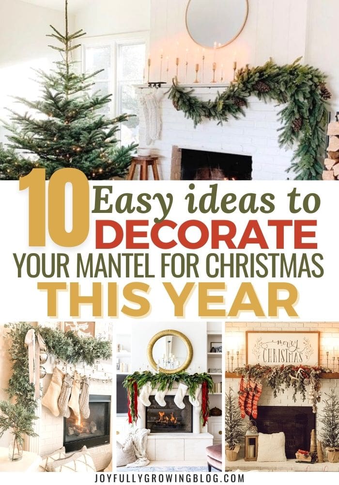 Christmas Mantel Ideas That Are Incredibly Simple (And Cute ...