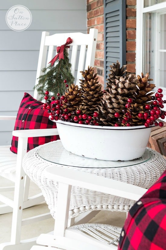 Christmas Front Porch Decorating Ideas - Joyfully Growing Blog